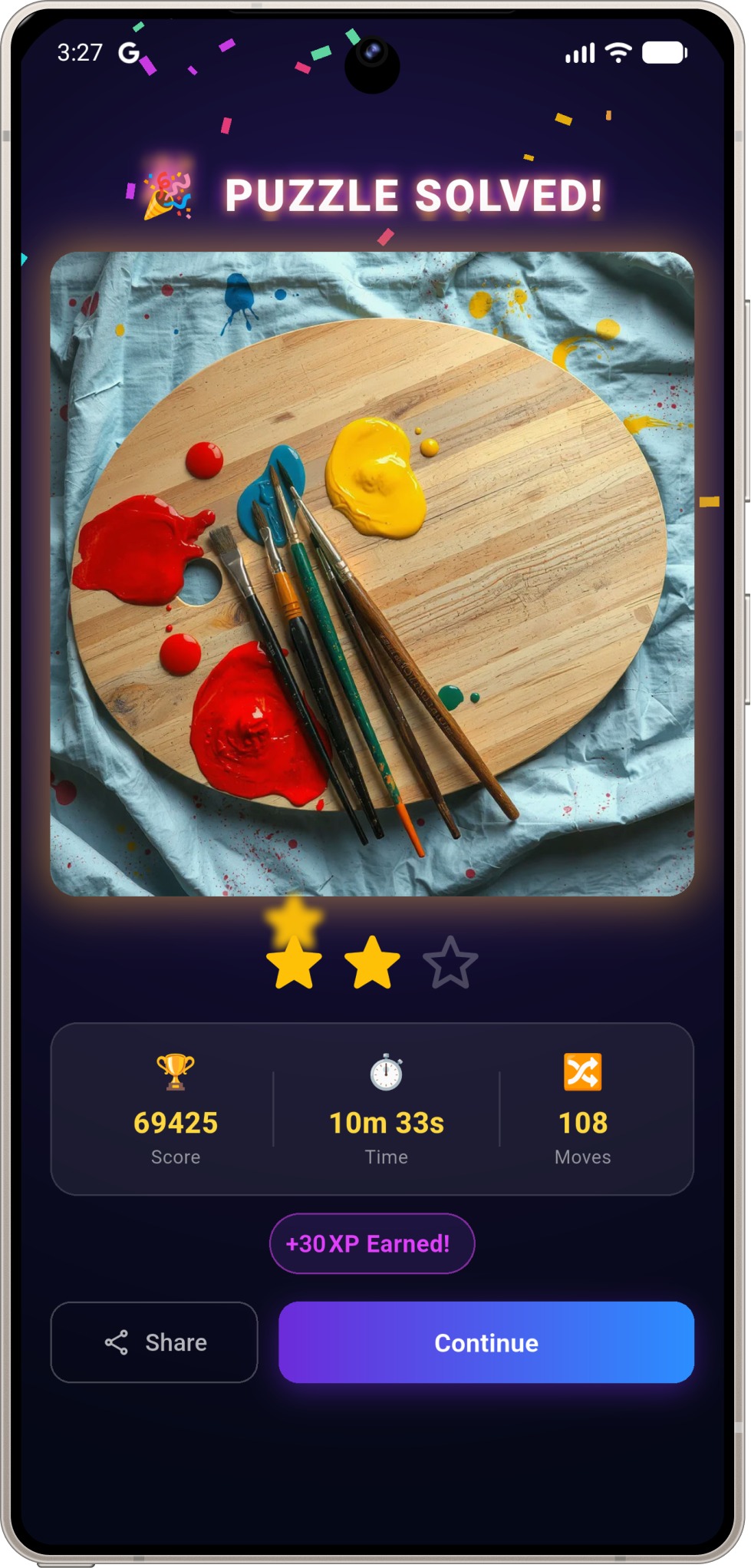 Home Screen Mockup